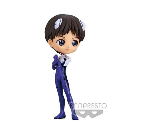 Banpresto Q Posket: Evangelion New Theatrical Edition - Shinji Ikari (Plugsuit Style) (Ver.B) Figure (14cm) (18354) Banpresto Q Posket: Evangelion New Theatrical Edition - Shinji Ikari (Plugsuit Style) (Ver.B) Figure (14cm) (18354)