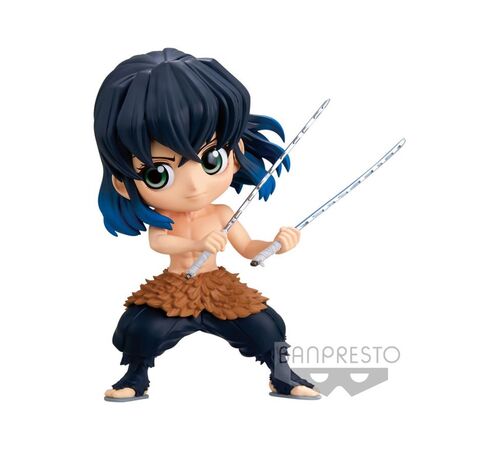 Banpresto Q Posket: Demon Slayer Kimetsu No Yaiba - Inosuke Hashibira Ⅱ (Ver.A) Figure (13cm) (18455)