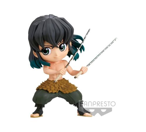 Banpresto Q Posket: Demon Slayer Kimetsu No Yaiba - Inosuke Hashibira Ⅱ (Ver.B) Figure (13cm) (18456)