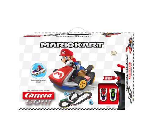 Carrera GO!!! Set: Nintendo Mario Kart - P-Wing - 1:43 Slot Racing System (20062532)