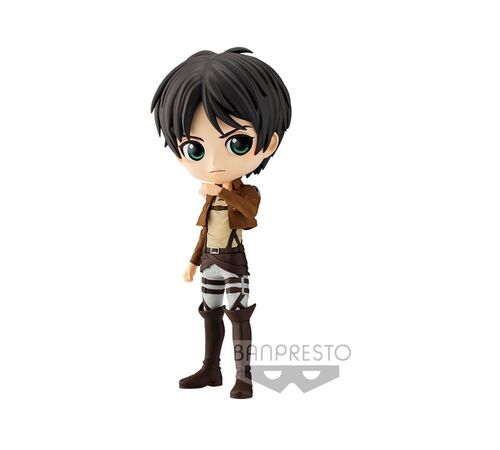 Banpresto Q Posket: Attack On Titan - Eren Yeager (Ver.A) Figure (14cm) (18527) Banpresto Q Posket: Attack On Titan - Eren Yeager (Ver.A) Figure (14cm) (18527)