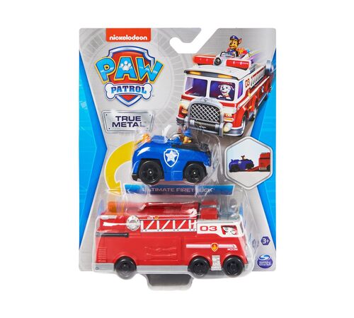 Spin Master Paw Patrol: True Metal Firetruck &amp; Marshall (6063231)