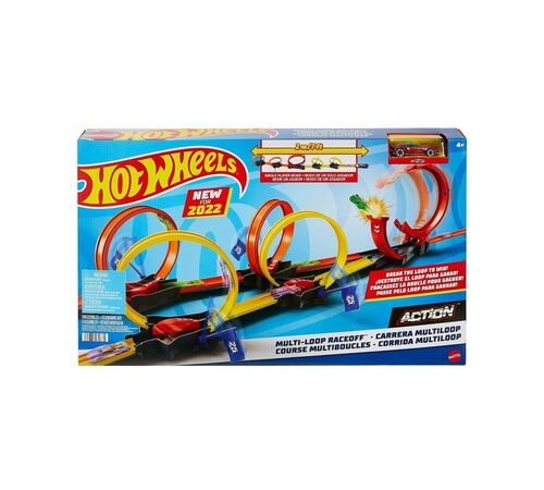 Mattel Hot Wheels: Action - Multi-Loop Raceoff Track Set (HDR83)