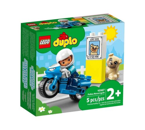 LEGO® DUPLO® Town: Police Motorcycle (10967)