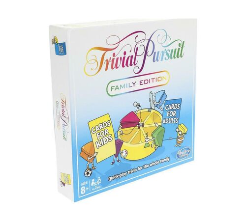 Hasbro Trivial Pursuit Family Edition - Board Game (English Language) (E1921102) Hasbro Trivial Pursuit Family Edition - Board Game (English Language) (E1921102)