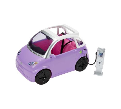 Mattel Barbie: Electric Vehicle with Charging Station And Plug (HJV36) Mattel Barbie: Electric Vehicle with Charging Station And Plug (HJV36)