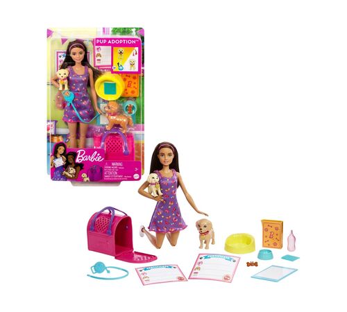 Mattel Barbie: Pup Adoption Playset (HKD86)