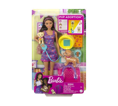 Mattel Barbie: Pup Adoption Playset (HKD86)