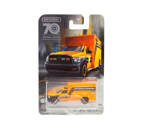 Mattel Moving Parts: 70 Years Special Edition - 2019 Ram Ambulance (HMV17)