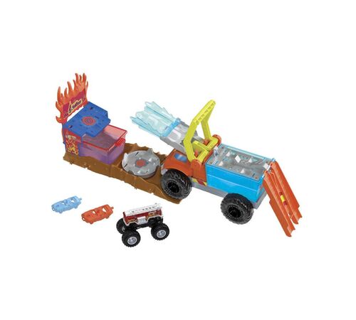 Mattel Hot Wheels: Monster Trucks Arena Smashers Color Shifters - 5-Alarm Rescue (HPN73) Mattel Hot Wheels: Monster Trucks Arena Smashers Color Shifters - 5-Alarm Rescue (HPN73)
