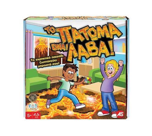 AS Επιτραπέζιο - Το Πάτωμα Ειναι Λάβα (Ελληνική Γλώσσα) (1040-26479)