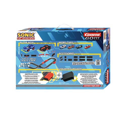 Carrera GO!!! Set: Sonic - Battery Operated 1:43 (20063520)