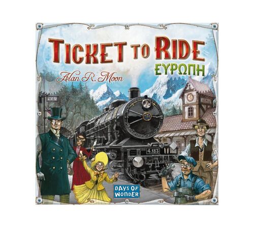 Κάισσα Ticket To Ride - Ευρώπη - Επιτραπέζιο (Ελληνική Γλώσσα) (KA617144)