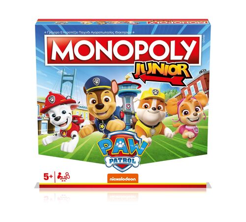 Winning Moves Monopoly Junior: Paw Patrol Επιτραπέζιο (Ελληνική Γλώσσα) (WM04163-GRK) Winning Moves Monopoly Junior: Paw Patrol Επιτραπέζιο (Ελληνική Γλώσσα) (WM04163-GRK)