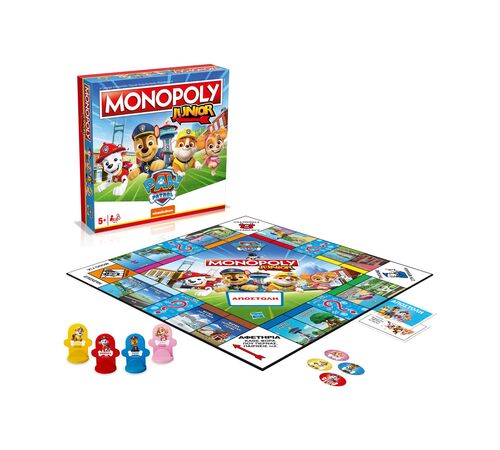 Winning Moves Monopoly Junior: Paw Patrol Επιτραπέζιο (Ελληνική Γλώσσα) (WM04163-GRK) Winning Moves Monopoly Junior: Paw Patrol Επιτραπέζιο (Ελληνική Γλώσσα) (WM04163-GRK)