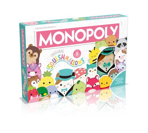 Winning Moves Monopoly: Squishmallows Board Game (Collector's Edition) (English Language) (WM04179-EN1-6) Winning Moves Monopoly: Squishmallows Board Game (Collector's Edition) (English Language) (WM04179-EN1-6)