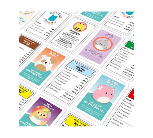 Winning Moves Monopoly: Squishmallows Board Game (Collector's Edition) (English Language) (WM04179-EN1-6) Winning Moves Monopoly: Squishmallows Board Game (Collector's Edition) (English Language) (WM04179-EN1-6)