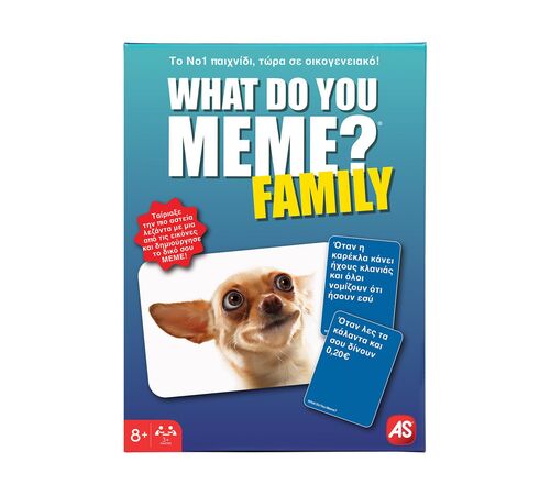 AS Επιτραπέζιο - What Do You Meme Family (Greek Language) (1040-26200) AS Επιτραπέζιο - What Do You Meme Family (Greek Language) (1040-26200)