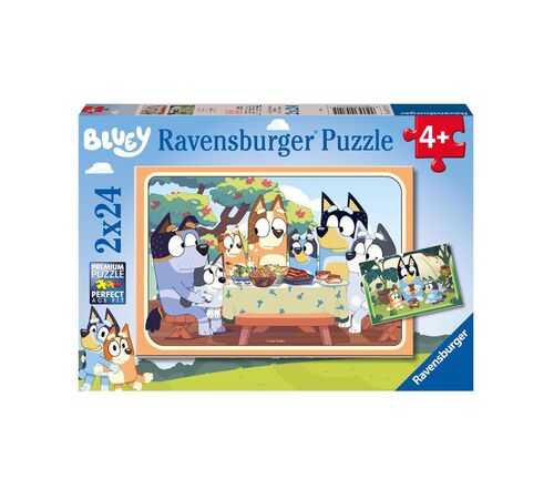 Ravensburger Puzzle: Bluey (2x24pcs) (5711)