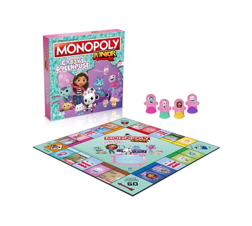 Winning Moves Monopoly Junior: Gabby's Dollhouse Επιτραπέζιο (Ελληνική Γλώσσα) (WM04157) Winning Moves Monopoly Junior: Gabby's Dollhouse Επιτραπέζιο (Ελληνική Γλώσσα) (WM04157)