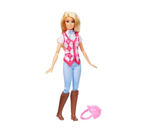 Mattel Barbie Mysteries: The Great Horse Chase - "Malibu" Doll with Riding Clothes &amp; Accessories (HXJ38)