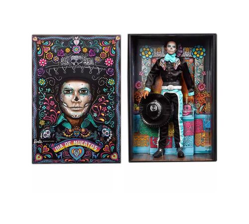 Mattel Barbie Signature: Dia De Los Muertos - Ken Doll (HRM73)