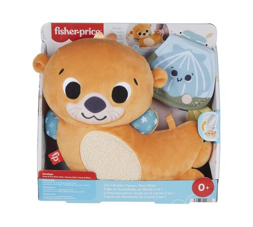 Fisher Price: 2-in-1 Rocking' Tummy Time Otter (HXG96)