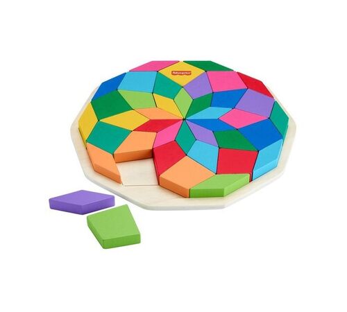 Fisher-Price - Wooden Mandala Puzzle (HXT94)