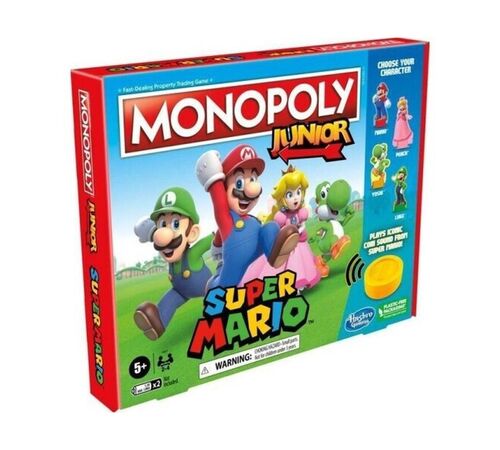 Hasbro Monopoly: Junior - Super Mario Edition (Greek Language) (F4817) Hasbro Monopoly: Junior - Super Mario Edition (Greek Language) (F4817)