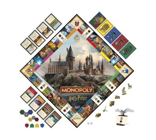 Hasbro Monopoly: Harry Potter - A Magical Adventure at Hogwarts (Greek Language) (F9422) Hasbro Monopoly: Harry Potter - A Magical Adventure at Hogwarts (Greek Language) (F9422)