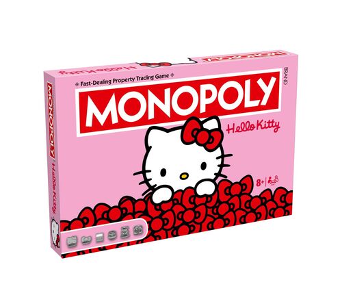 Winning Moves: Monopoly - Hello Kitty Board Game (English Language) (WM04863-EN1)