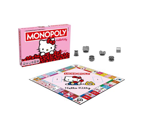 Winning Moves: Monopoly - Hello Kitty Board Game (English Language) (WM04863-EN1)