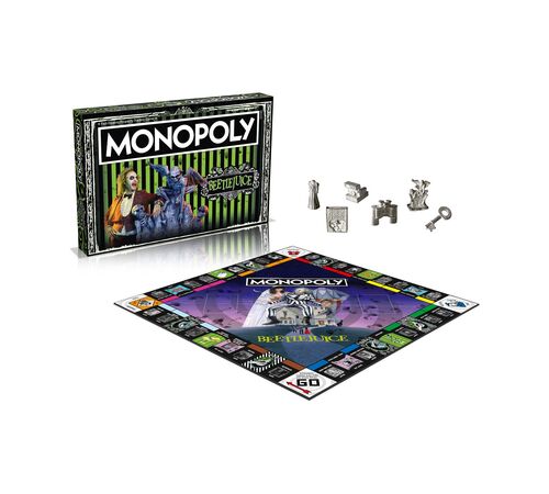 Winning Moves: Monopoly - Beetlejuice Board Game (English Language) (WM03321-EN1) Winning Moves: Monopoly - Beetlejuice Board Game (English Language) (WM03321-EN1)