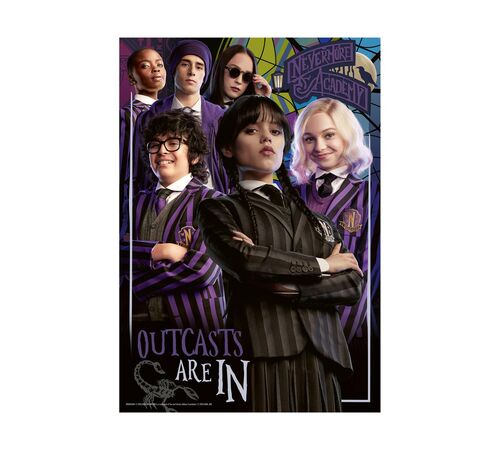 Ravensburger:Puzzle - Wednesday Outcasts (300pcs) (17574)