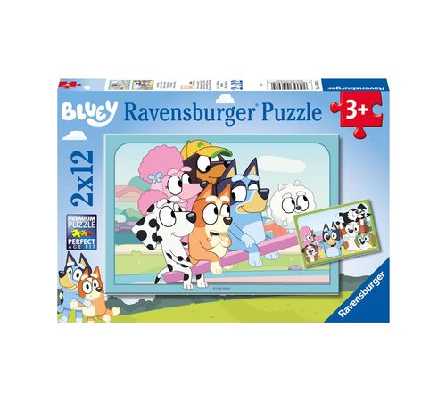 Ravensburger Puzzle: Bluey - Fun with Bluey (2x12pcs) (5693)