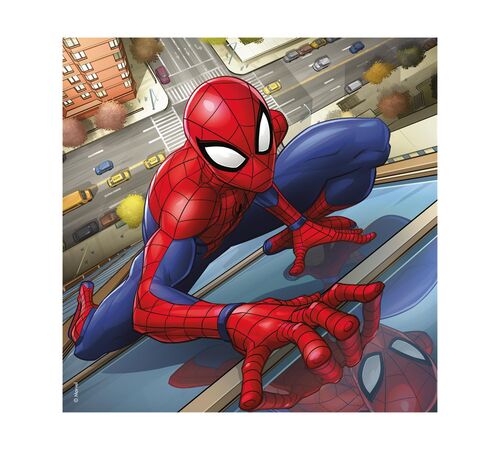 Ravensburger Puzzle Marvel: Spider-Man - Spider-Man in Action (3x49pcs) (8025)