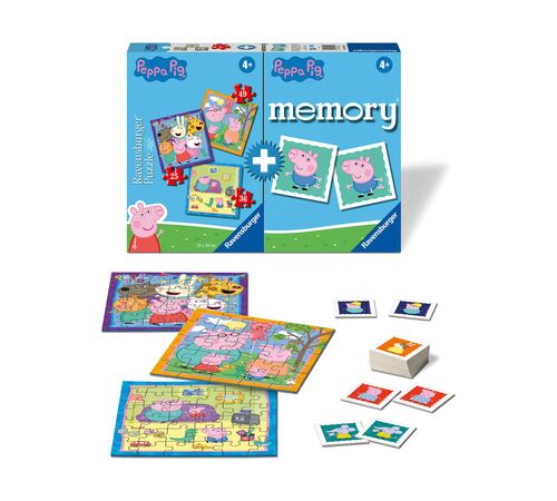 Ravensburger: Memory® &amp; 3 Puzzles : Peppa Pig (3152)