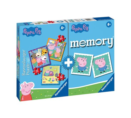 Ravensburger: Memory® &amp; 3 Puzzles : Peppa Pig (3152)