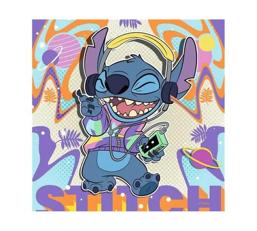 Ravensburger Puzzle Disney: Stitch - Play the Day Away (3x49pcs) (12001070)
