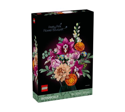 LEGO® Botanicals: Pretty Pink Flower Bouquet (10342)