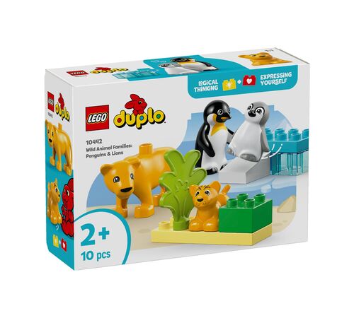 LEGO® DUPLO®: Wild Animal Families: Penguins &amp; Lions (10442)