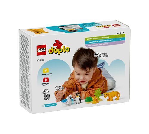 LEGO® DUPLO®: Wild Animal Families: Penguins &amp; Lions (10442)