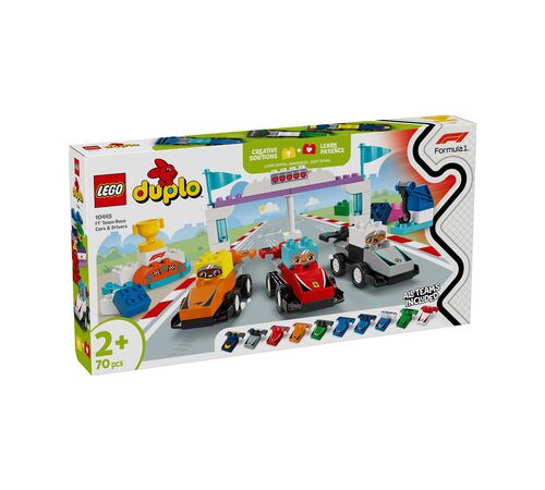 LEGO® DUPLO® Town: F1® Team Race Cars &amp; Drivers (10445)