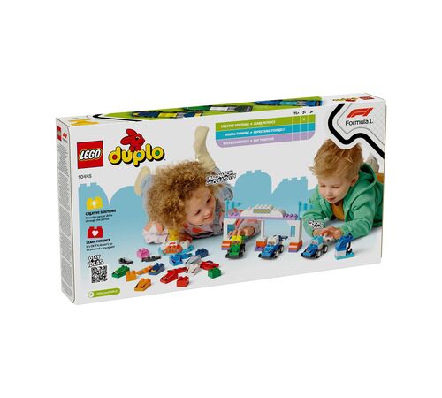 LEGO® DUPLO® Town: F1® Team Race Cars &amp; Drivers (10445)