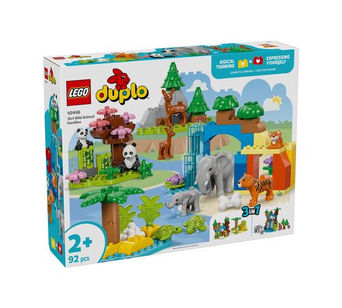 LEGO® DUPLO® Town:  3in1 Wild Animal Families (10446)
