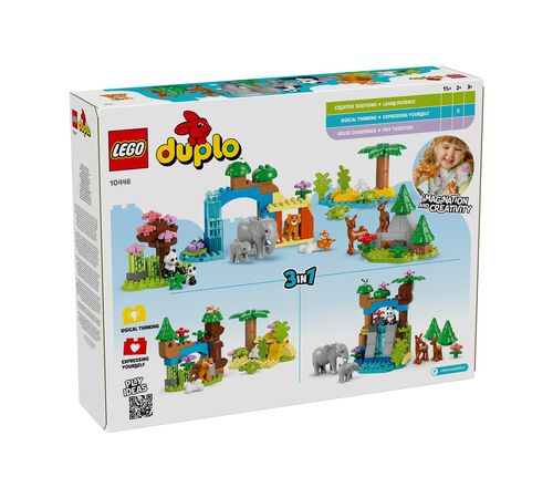 LEGO® DUPLO® Town:  3in1 Wild Animal Families (10446)