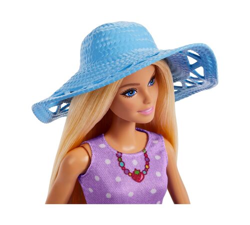 Mattel Barbie: Family &amp; Friends - Barbie Malibu &amp; Club Chelsea Sister PicNic Dolls (JBF43)