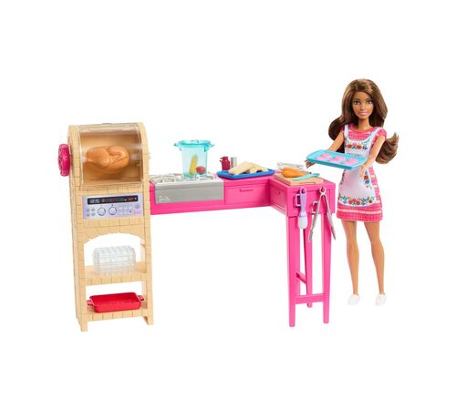 Mattel Barbie: Barbie &amp; Teresa Recipe for Friendship - Cook &amp; Create Kitchen Teresa Doll (JCT06)