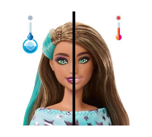 Mattel Barbie: Party Unboxed Reveal - Doll with Brown Hair (JFG72)