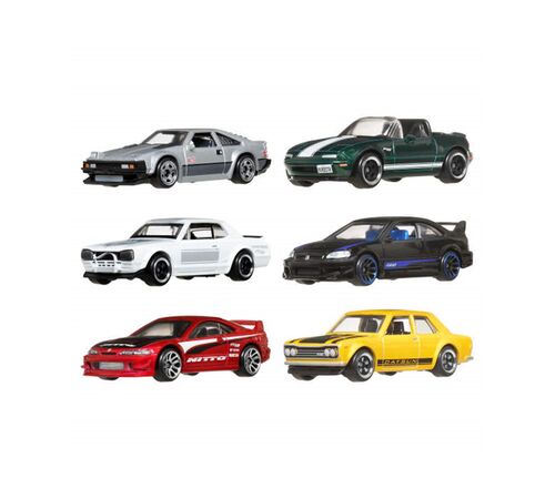 Mattel Hot Wheels: Streets Of Japan Multipack Case (JBY77)